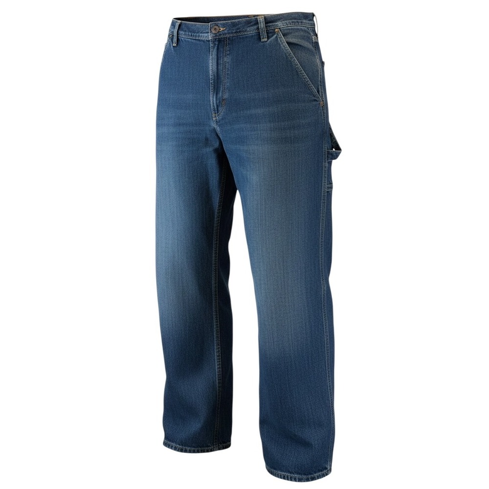 Vintage Tommy Hilfiger Red‎ Label Jeans Mens 34x30 Blue Denim Y2K Baggy
